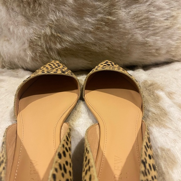 J. Crew Women's Spotted Tan Flats - Picture 3 of 13